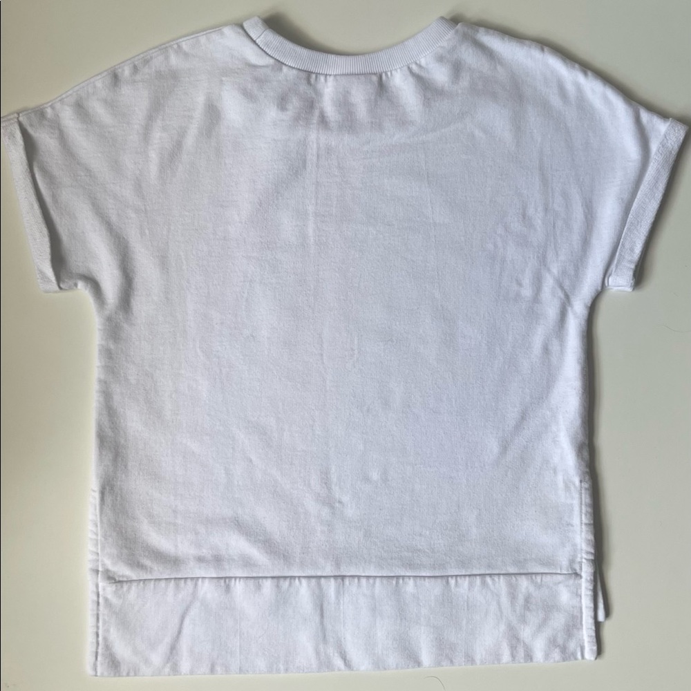 Adidas Girls’ Trefoil logo heavyweight T-shirt - Picture 2 of 5
